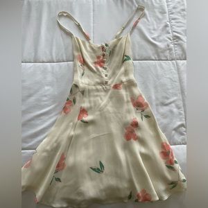 Reformation Floral Mini Dress
